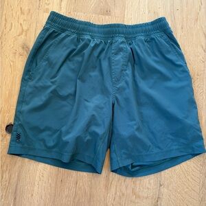 Rhone men’s M Teal Athletic Shorts